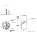 BOSE Professional DesignMax DM2C-LP In-Ceiling Loudspeaker + Luxe Vision Compact Amplifier Sound System - Image 4