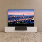 VIVIDSTORM Meuble TV laser motorisé Florence