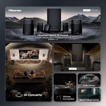 Hisense HT Saturn 4.1.2Ch Dolby ATMOS Soundbar with Wireless Subwoofer - immagine 3