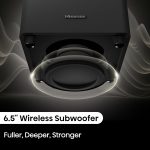Hisense HT Saturn 4.1.2Ch Dolby ATMOS Soundbar with Wireless Subwoofer - immagine 9