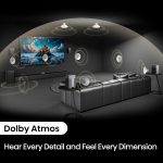 Hisense HT Saturn 4.1.2Ch Dolby ATMOS Soundbar with Wireless Subwoofer - immagine 7