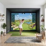 Luxe Vision In-Door Smart Golf Simulator Package Set – Image 2