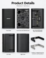 BOSE Professional 760 5.1/5.1.2 Theater Surround Sound System + Denon AVR-X2900H Dolby Atmos AV Receiver Package Deal - immagine 6